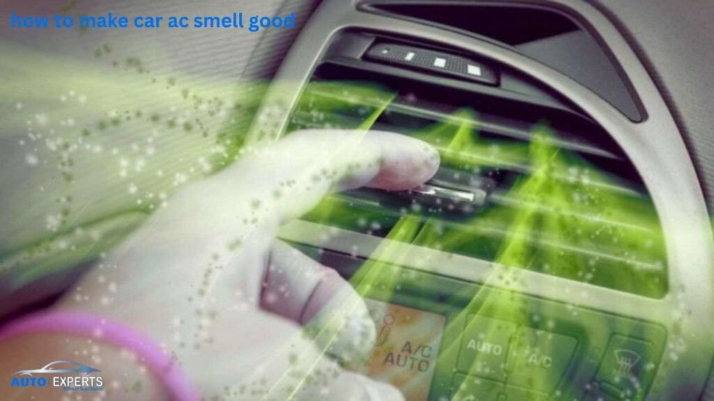 how to make car ac smell good